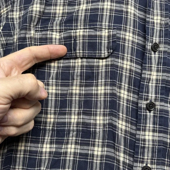 Polo Ralph Lauren G.I. Shirt XL Plaid Cotton Button Up Workwear Rugged Style - Picture 4 of 10